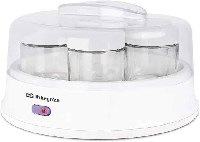 Orbegozo YU 2350 Yogurt Maker 7 Jars